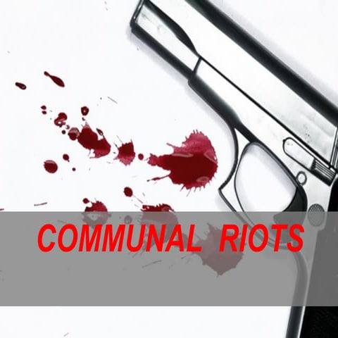 Communal riots