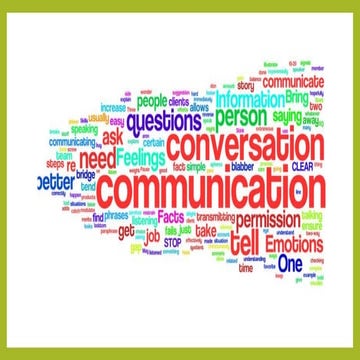 Communcation  skills