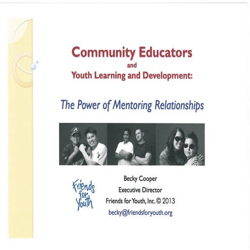 Community Educators Symposium