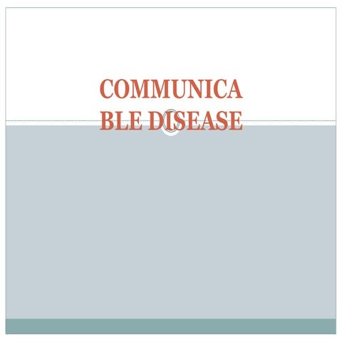 COMMUNICABLE DISEASE................pptx
