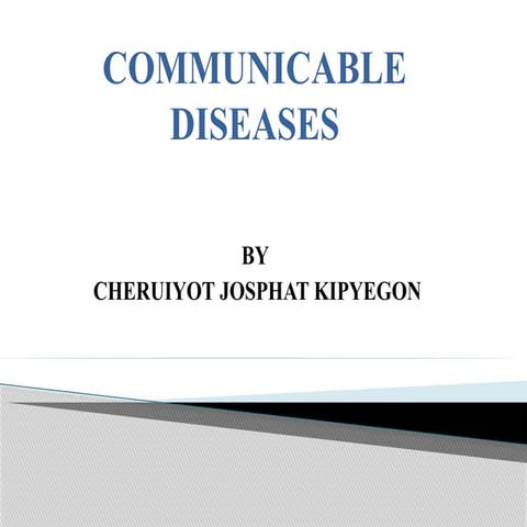 COMMUNICABLE DISEASES_for medical students