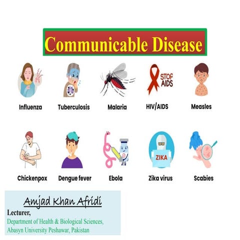 Communicable Diseases OR Communicable Infections