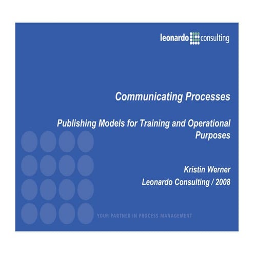 Communicating Processes, Kristin Werner