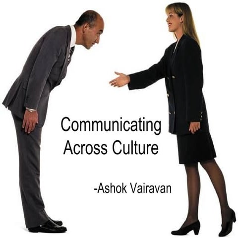 Communicating across culture