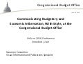 Communicating Budgetary and Economic Information With Style at CBO