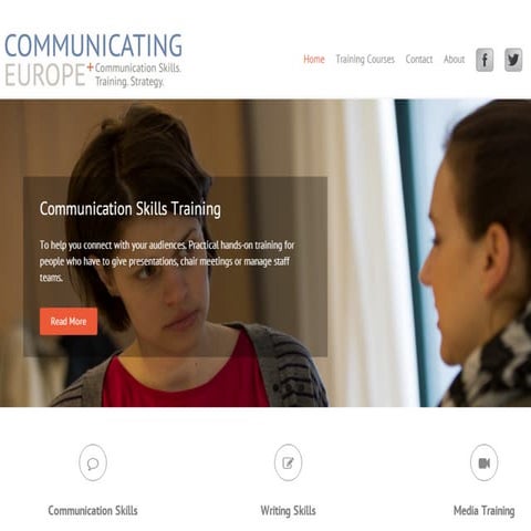 Communicating europe+ presentation skills materials