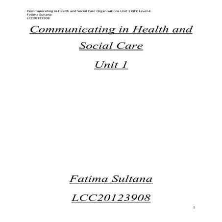 Communicating in h&sc | DOCX