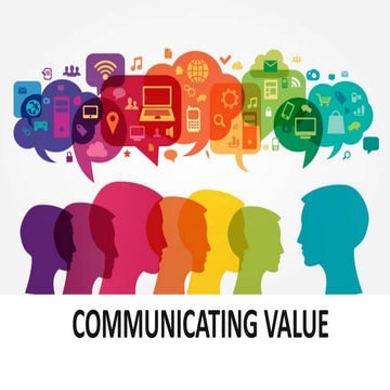 Communicating value  grp 7