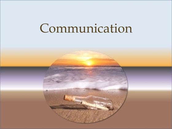 5 elements of communication | PPT