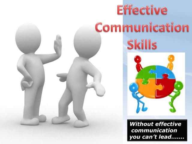 Effective Communication At Workplace | PPTX