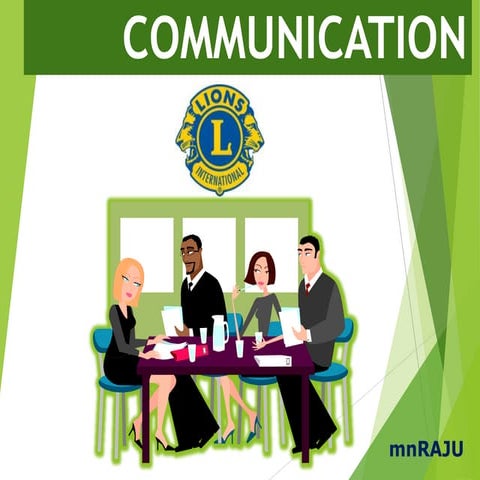 Communication Skills for Lion Leaders
