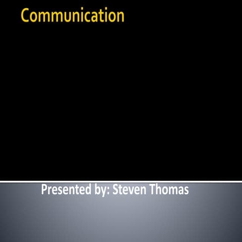 Communication importance