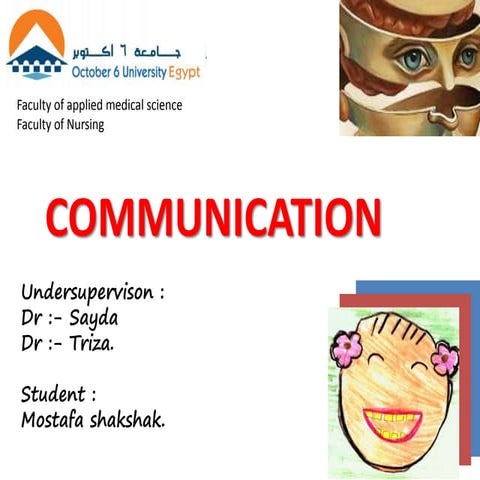 Communication in Psychiatric patient 