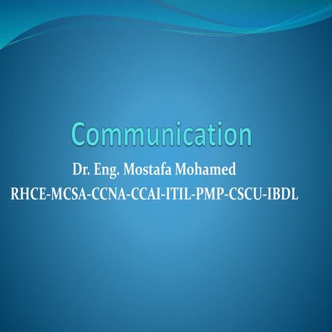 Visible light communication systems ii | PPT