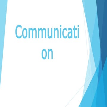 Communication