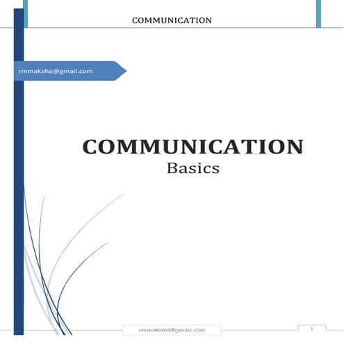 Communication Basics