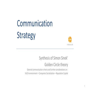 Communication Strategy