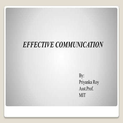 Communication