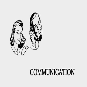 Communication Part 1