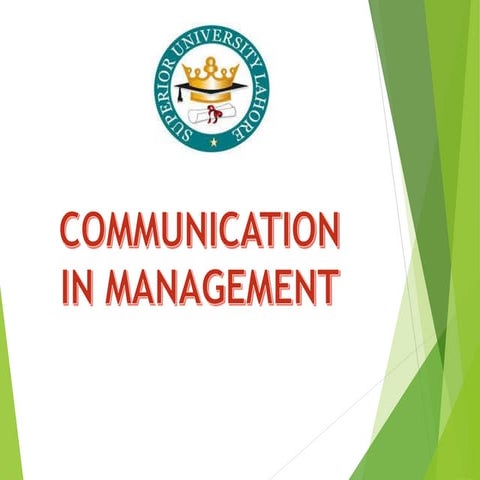 Communication in Management