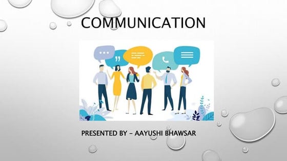 Verbal-Communication-Educational-Presentation | PDF