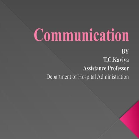Communication types of communication pptx