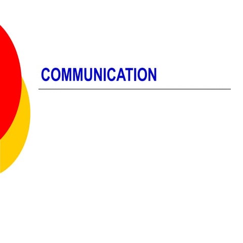 COMMUNICATION PPTX