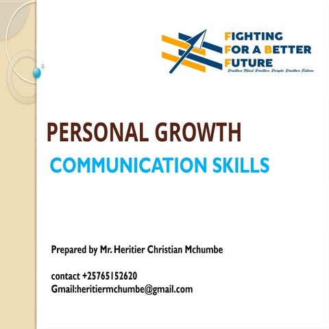 communication by Right For a better Future
