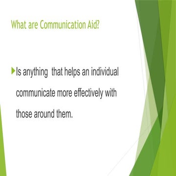 COMMUNICATION-AIDS (Purposive Communication) | PPTX