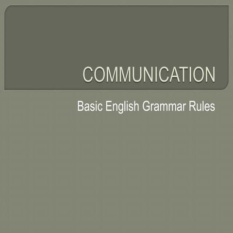 Communication eng 101