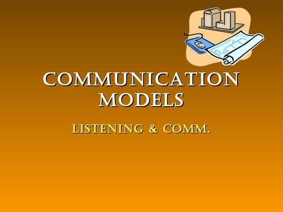 Communication Model | PPT