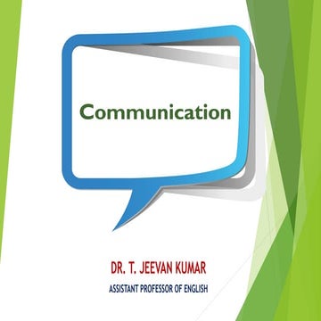 Communication - Part 1