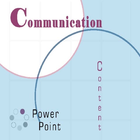 COMMUNICATION POWERPOINT | PPT | Technology & Computing