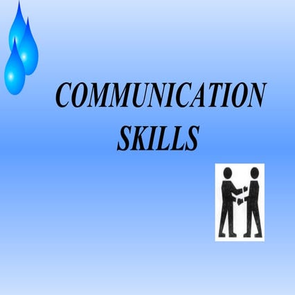 Communication skills