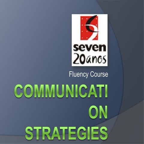 Communication Strategies