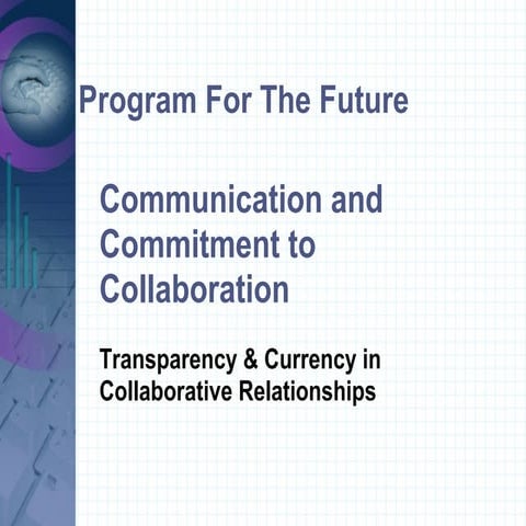 CCC: Communication and Commitment to Collaborate