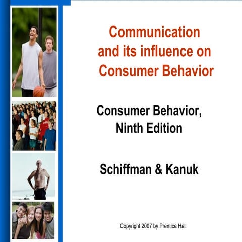 CCommunication and consumer behavior