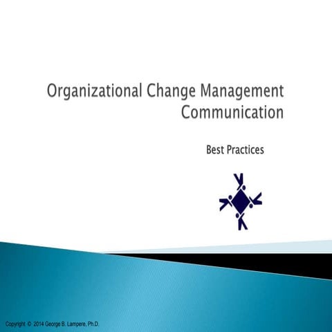 Org. Change Management Communication Best Practices 