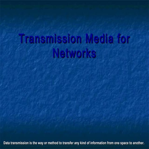 Communication channels