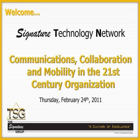 Communication Collaboration Mobility Presentation   Stn 2 24 11