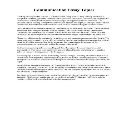 Communication Essay Topics.pdf