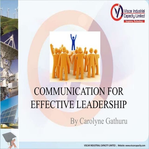 Communication for Effective Leadership