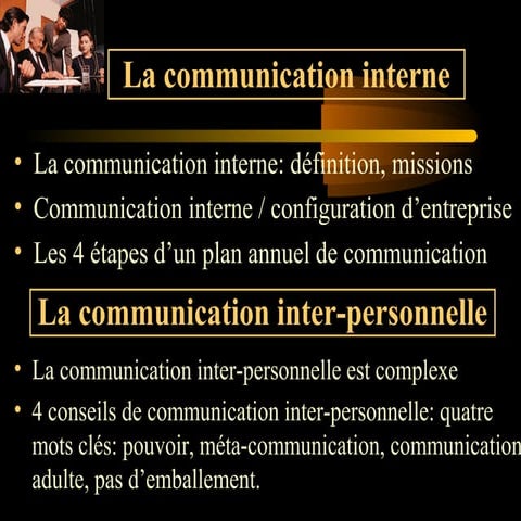Communication interne