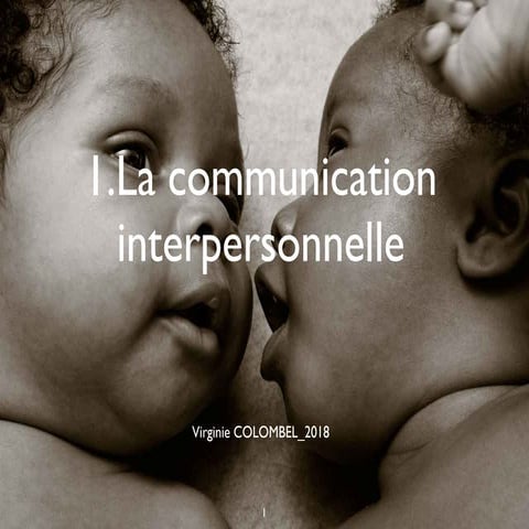 Communication : La communication interpersonnelle