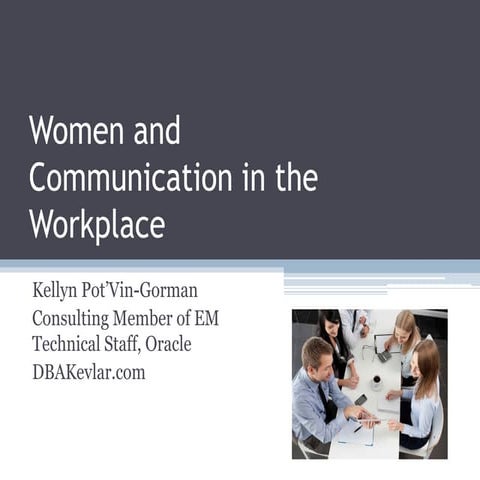 ODTUG Leadership Program-  Communication in the Workplace