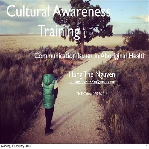 Communication issues TMT 2013