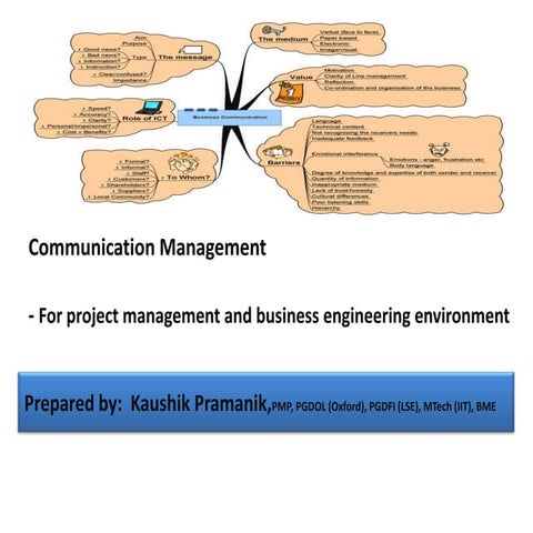 Communication Management