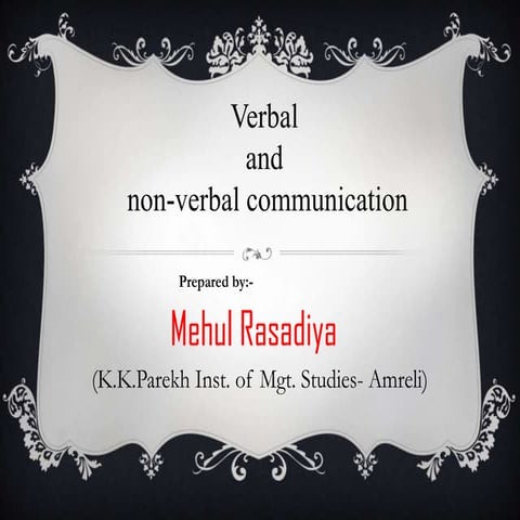 Communication(mehul rasadiya)