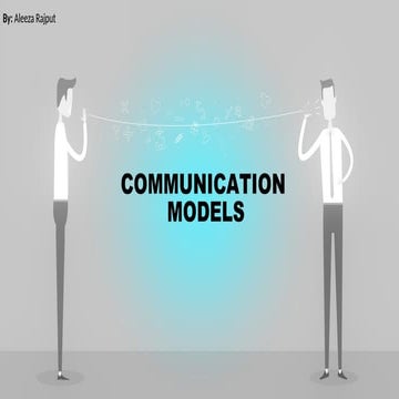 Models of communication | PPT