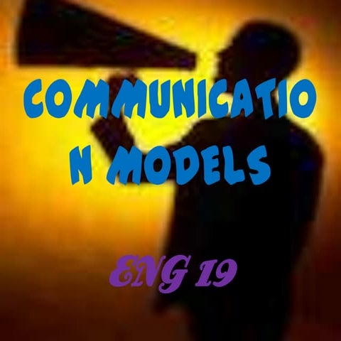 Communication models 